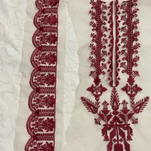 Sapphire Red Set 27 inches line + Neckline