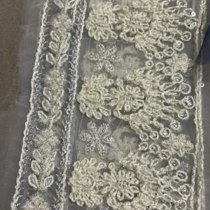 Sapphire Luxe White 1 yard 7 inches