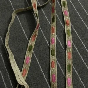 Jaipuri Indian Lace (Pink , Rust )